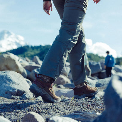 Targhee IV Dames Wandelschoenen Bison/Beaujolais