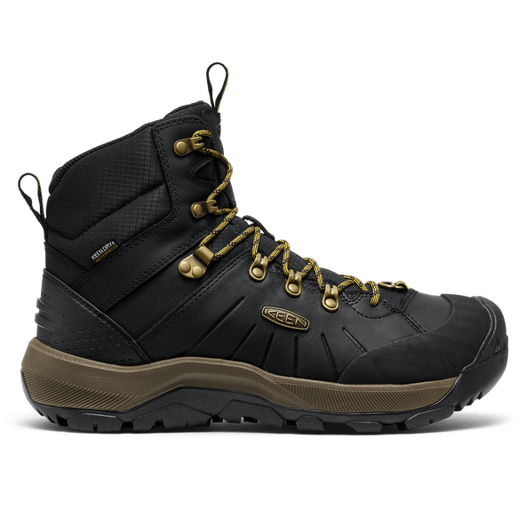 Revel IV Mid Polar Heren Bergschoenen Black/Lemon Curry