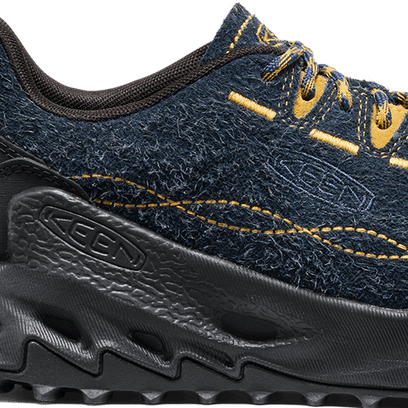 Jasper Zionic Heren Sneakers Suede Sky Captain/Lemon Curry