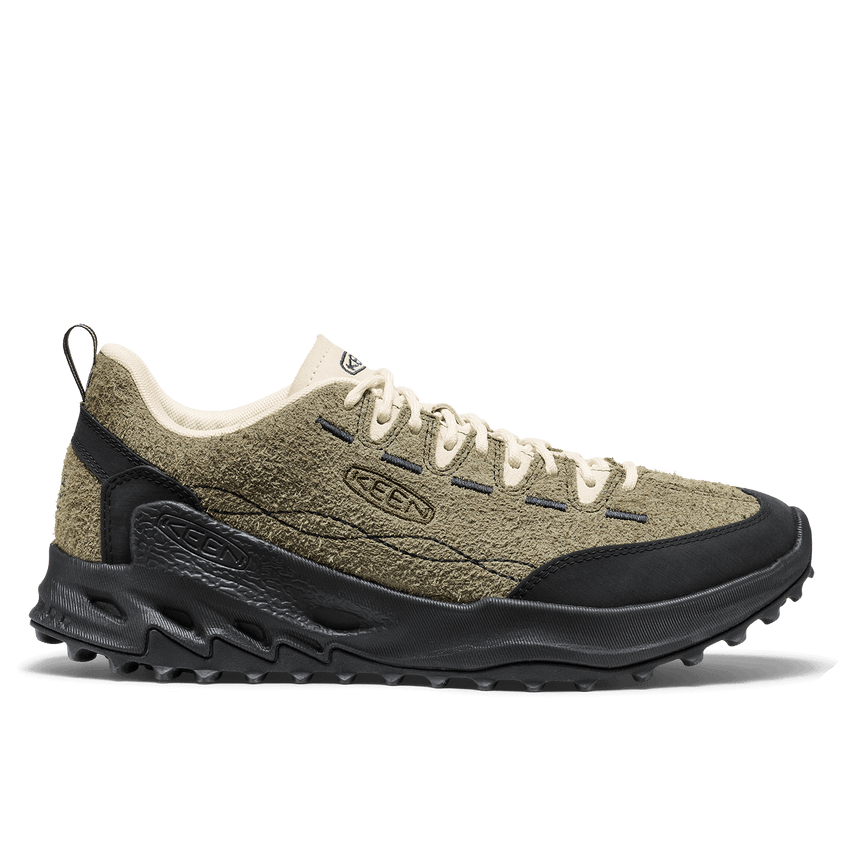 Jasper Zionic Heren Sneakers Suede Dark Olive/Birch