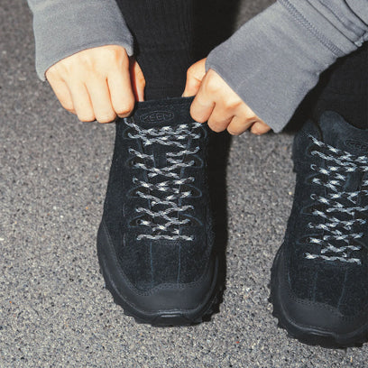 Jasper Zionic Dames Sneakers Suede Black/Black