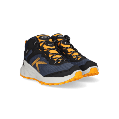 Zionic Mid Older Kids Wandelschoenen Naval Academy/Bright Marigold