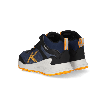 Zionic Mid Older Kids Wandelschoenen Naval Academy/Bright Marigold