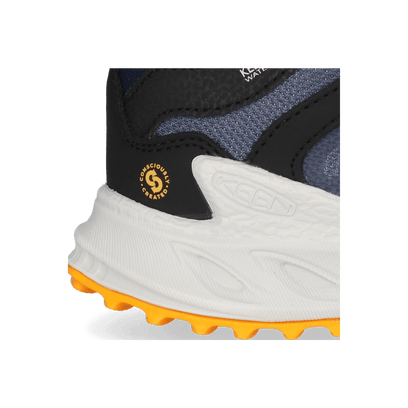 Zionic Mid Older Kids Wandelschoenen Naval Academy/Bright Marigold
