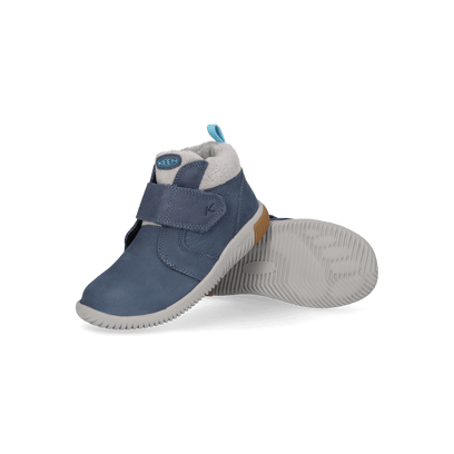 KNX Middie Older Kids Boots Leer Vintage Indigo/Alloy