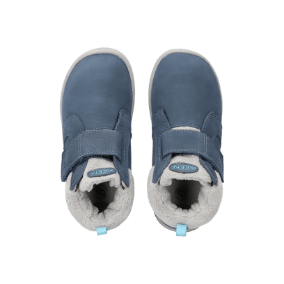 KNX Middie Older Kids Boots Leer Vintage Indigo/Alloy