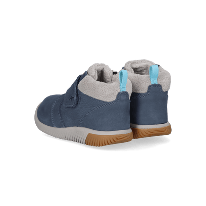 KNX Middie Older Kids Boots Leer Vintage Indigo/Alloy