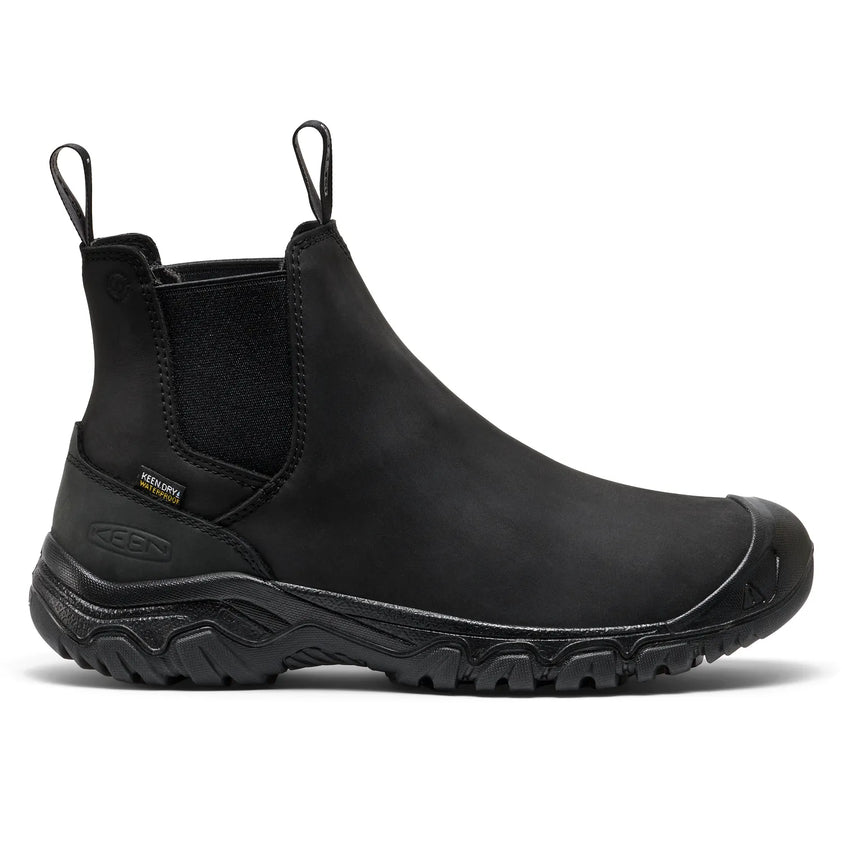 Anchorage IV Heren Chelsea Boots Leer Black/Black