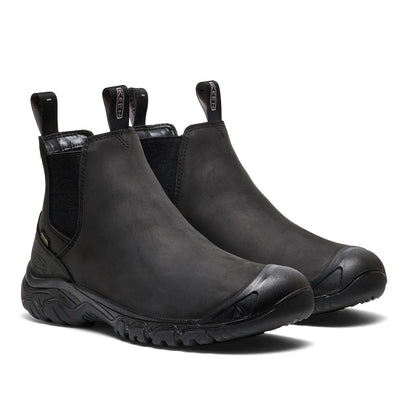 Anchorage IV Heren Chelsea Boots Leer Black/Black