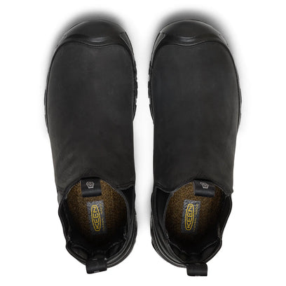 Anchorage IV Heren Chelsea Boots Leer Black/Black