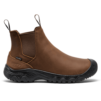 Anchorage IV Heren Chelsea Boots Leer Dark Earth/Black