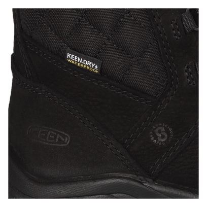 Greta II Dames Boots Leer Black