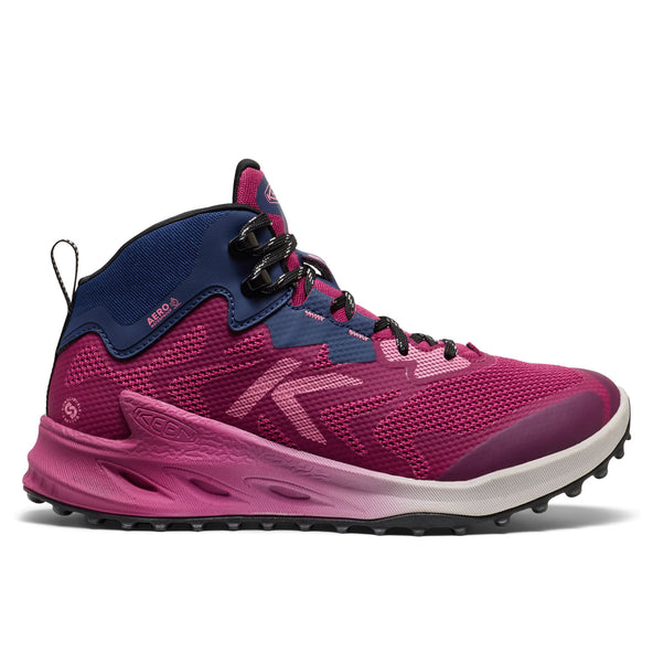 Zionic NXT Mid Dames Wandelschoenen Beaujolais/Pink Lemonade