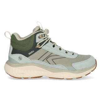 Leiki Mid Leather Dames Wandelschoenen Iceberg Green/Bronze Green