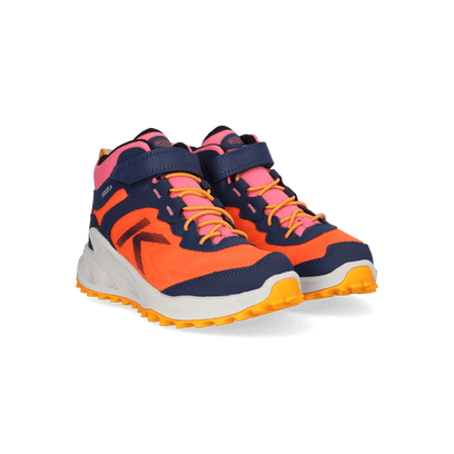 Zionic Mid Younger Kids Wandelschoenen Naval Academy/Nasturtium