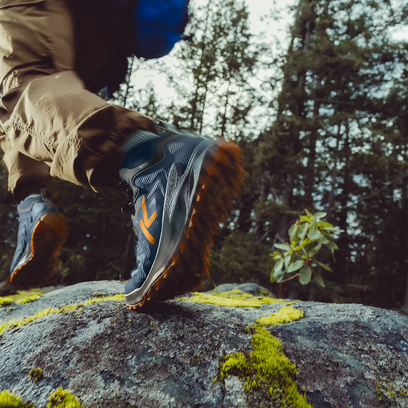 Zionic NXT Mid Heren Wandelschoenen Naval Academy/Bright Marigold