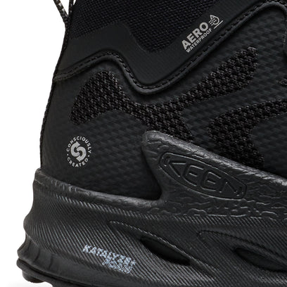 Zionic NXT Mid Heren Wandelschoenen Triple Black