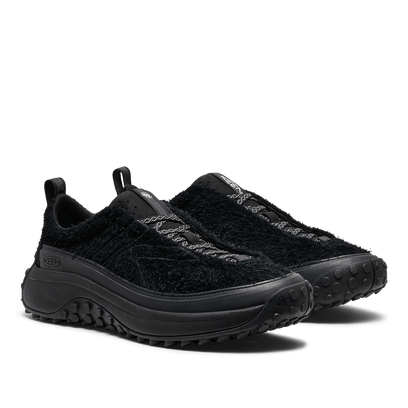 KS Mino Heren Sneakers Suede Black/Black