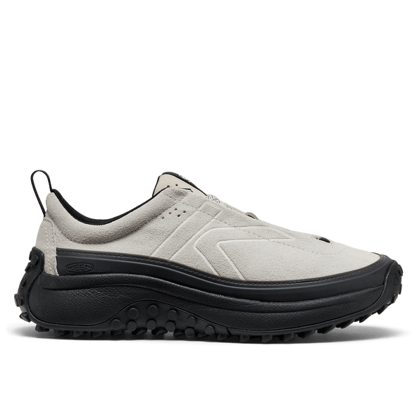 KS Mino Dames Sneakers Suede Silver Birch/Black