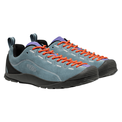 Jasper Dames Sneakers Suede Faded Denim/Skipper Blue