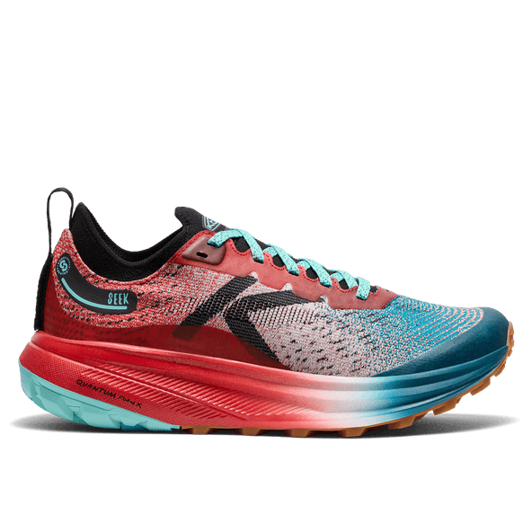 Seek Dames Trail Running Schoenen Grenadine/Ocean Depths