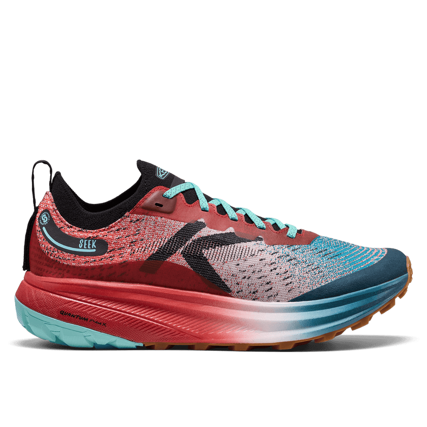 Seek Heren Trail Running Schoenen Grenadine/Ocean Depths