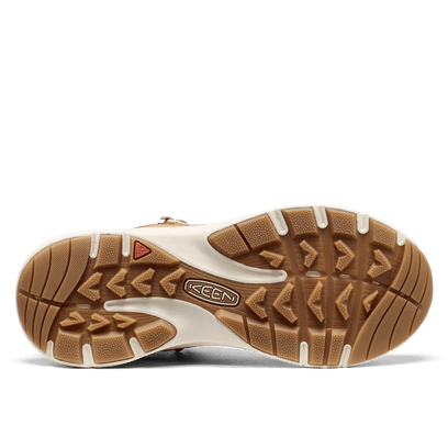 Leiki Mid Leather Dames Wandelschoenen Chipmunk/Birch