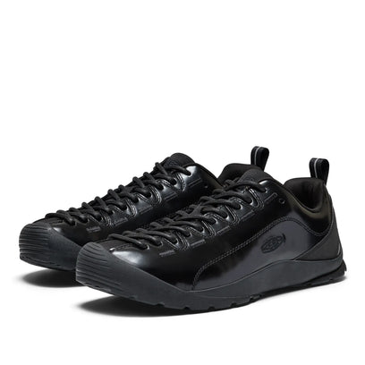 Jasper Heren Sneakers Leer Perseid Black