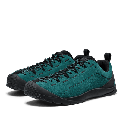 Jasper Heren Sneakers Suede Mediterranea/Black