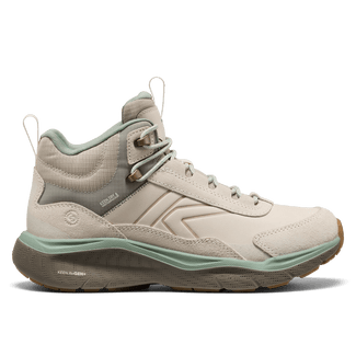 Leiki Mid Leather Dames Wandelschoenen Birch/Lily Pad
