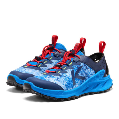 Zionic ADV Older Kids Wandelschoenen Precious Blue/Racing Red