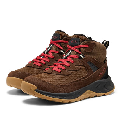 Hightrail Mid Older Kids Wandelschoenen Dark Earth/Garnet