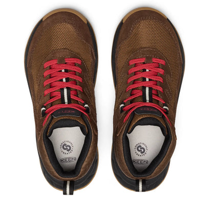 Hightrail Mid Older Kids Wandelschoenen Dark Earth/Garnet