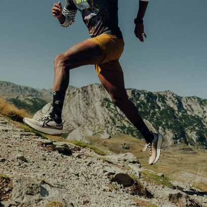 Seek Heren Trail Running Schoenen Safari/Black