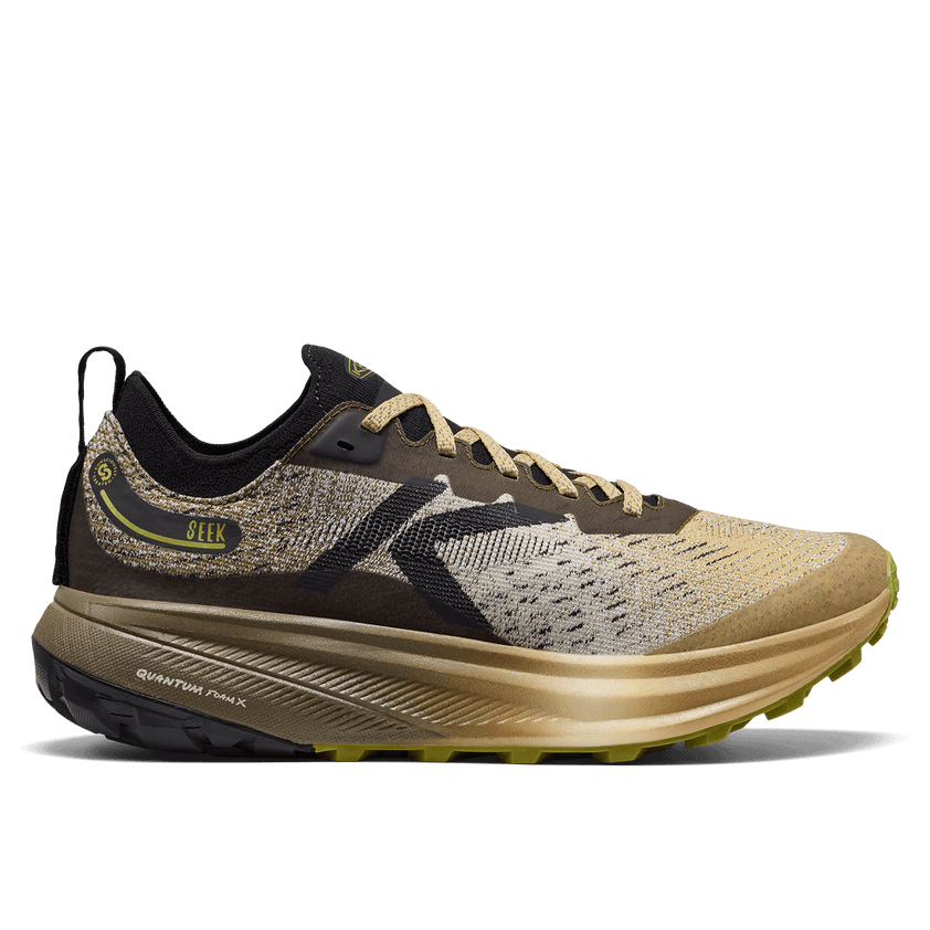 Seek Heren Trail Running Schoenen Dark Olive/Khaki