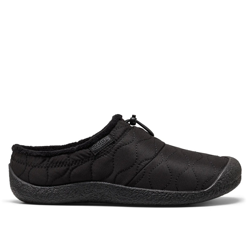 Howser III Slide Heren Instappers Black Quilted