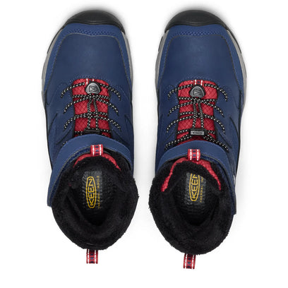 Skua Older Kids Winter Boots Naval Academy/Garnet