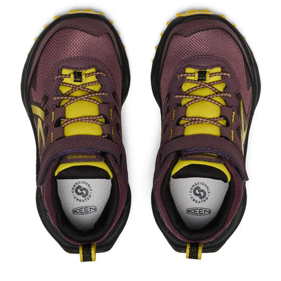 Zionic Mid Younger Kids Wandelschoenen Huckleberry/Mango Mint