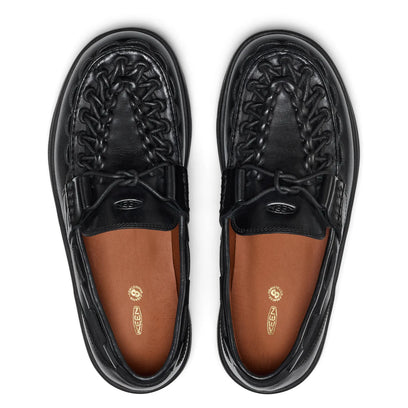 Uneek Loafer Dames Leer Black