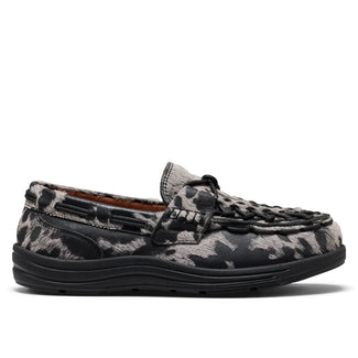 Uneek Loafer Dames Nocturnal Cow Black