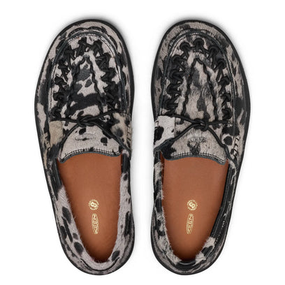 Uneek Loafer Dames Nocturnal Cow Black