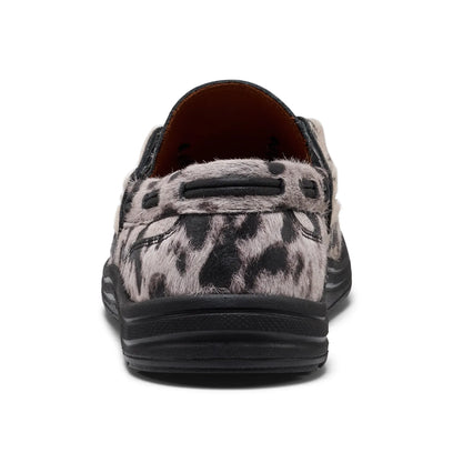Uneek Loafer Dames Nocturnal Cow Black