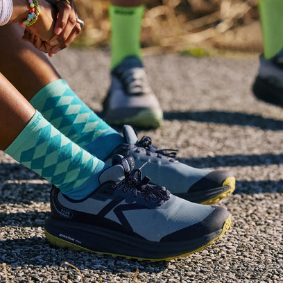 Roam WP Dames Trail Running Schoenen Faded Denim/Lemon Grass
