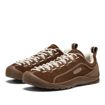 Jasper Dames Sneakers Suede Dark Earth/Birch