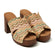 Elena Raffia Dames Clogs Multi