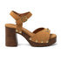 Luisa Dames Clogs Suede Cuoio