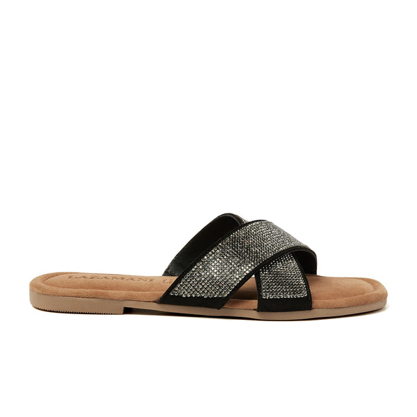 Lexi Suede Dames Slippers Pewter