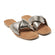 Kai Leren Dames Slippers Pewter