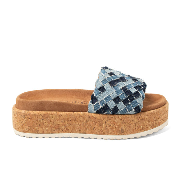 Fe Dames Slippers Denim