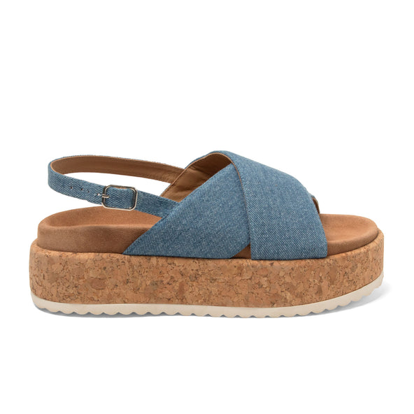 Iria Dames Sandalen Denim